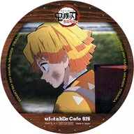 Agatsuma 善逸 Coaster "Theatrical version Demon Slayer: Kimetsu no Yaiba infinite train version ×ufotable Cafe second half of the second term" drink order bonus