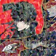 Joker Hologram Coaster "Persona 5 the Royal x Karaoke Ironman" Original Three Coasters Combined Mission Campaign