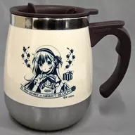 Chino Stainless Steel Mug Tumbler "Is the Order a Rabbit? Bloom"