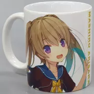 Majiro Arisaka Aqua Mug "Ao-no Kanata-no Four Rhythm x Cure Maid Cafe ~ Valentine's Day Collaboration Cafe ~"