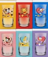 Set of 6 Types Character Actor Glass 「 Disney X Kirin Beverage 」 Target Product Purchase benefits