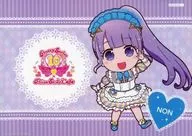 Non Manaka (Yumemiru Ribbon Coordinate / Mini Character) Luncheon Mat "Pretty Series 10th Anniversary × Prism Stone Cafe 7th Go-Go! マスコッツ vs Non-sugar" Food Order Bonus