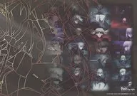 Saber Alter Paper's A3 Luncheon mat "Fate/stay night [Heaven's Feel] III. spring song×ufotable Cafe Blu-ray Disc Launch Anniversary Collaboration Cafe" food and dessert order bonus