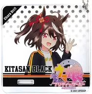 Kita Sun Black "CharaDri! Uma Musume Pretty Derby Season 2 ×COLLABO CAFE HONPO, etc. Acrylic Coaster"