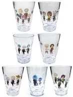 Purchase benefits, un conjunto de 7 tipos de gafas claras originales "Disney Twisted Wonderland x Kirin Beverage"