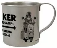 Rin Shima Stainless Mag Cup BIKER "Yuru Camp△"