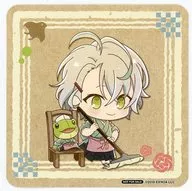 Shinpei Kusano Mini Character Coaster B 「 Bungou and The Alchemist ×COLLABO CAFE HONPO 」 Drink Dessert Order Special