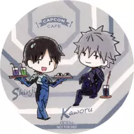 Shinji Ikari & Nagisa Kaworu Coaster "CAPCOM CAFE× Shin Evangelion Theater version" Drink order special benefits