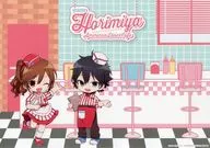 Kyoko Hori & Miyamura 伊澄 Luncheon Mat "Hori Miya American Diner Cafe ×motto Cafe Ikebukuro Store" Store visit & menu order bonus during first half period