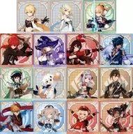 Set of 15 Kinds of Novelty Coaster 「 Genshin x Sega Taiyaki 」 Menu Order Privilege