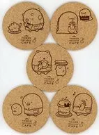 Collective Collaboration Coaster 5-Pack Set "Sumicco Gurashi ×TOWER RECORDS CAFE"