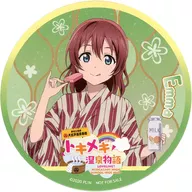 Emma Verde(等身)原创杯垫LOVELIVE！虹之咲学园学校偶像同好会×大江户温泉物语Tokimeki温泉物语对象菜单注文特典