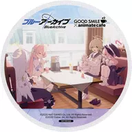 Gathering (Cafe) Coaster "Blue Archive -Blue Archive - ×GOOD SMILE×animatecafe" menu order bonus