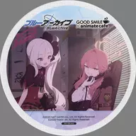 Rikuhachima Al & Asao ムツキ Coaster "Blue Archive -Blue Archive - ×GOOD SMILE×animatecafe" Menu Order Bonus