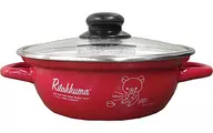 Red Rilakkuma Casual Hollow Wide Pot "Rilakkuma"