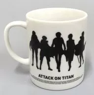 Collection mug "MAPPA × TSUTAYA Attack on Titan The Final Season original art collection release memorial POPUP SHOP Vol. 1"