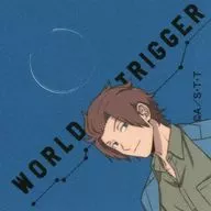 Yuichi Jin straw marker "WORLD TRIGGER x Karaoke no Tetsujin" image drink order bonus