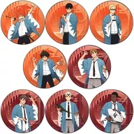 Conjunto de 8 tipos "Haikyu!!! TO THE TOP× Estudio Cinematográfico Toei Uzumasa x Randen Trading Rubber Coaster Eigamura ver."