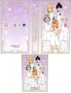 Liella! Coaster holder with Wish Song sticker "Sega Collaboration Cafe Love Live! Series ~ LIVE with a smile ~"