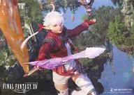 アリゼー・ルヴェユール 紙製ランチョンマット 「ファイナルファンタジーXIV×SQUARE ENIX CAFE」 フード注文特典 後期