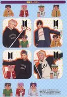 BTS' Special Coaster (4-Pack Set) Dia Magazine Extra Edition 2022 / 03 K-pop DYNAMIC BTS special Appendix