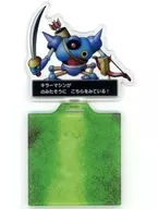 Killer Machine Acrylic Stand Type Monster Coaster "DRAGON QUEST Fuyoke Sho Special ~ Awoken Morning's New Customs! Episode ~" D Prize