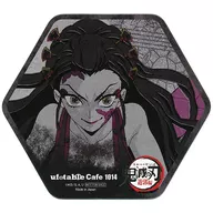 堕姫 coaster "Demon Slayer: Kimetsu no Yaiba Yukaku Hen ×ufotable Cafe× Machi ★ Asobi CAFE Phase 2" drink menu order bonus