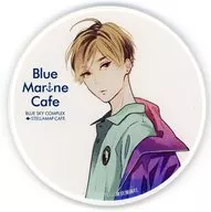 TERASHIMA Natsuo (Minced Meat) Acrylic Coaster "Blue Sky Complex x Stella Map Cafe Blue Marine Cafe" Collaboration Menu Order Benefits