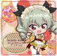 アンチョビ(大正ロマン) ぷちちょこラバーマットコースター 「ガールズ＆パンツァー 最終章」