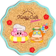 "Hoshi-no Kirby Kirby Cafe Summer 2020" Enjoy the Kirby & Waddle Acrylic Cork Coaster Summer