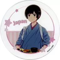 Japan "Hetaria World ★ Stars×SMILE BASE CAFE Acrílico posavasos"