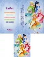 Liella! Starlight Prologue (Love Live! Superstar!) sticker attached coaster holder "Sega Collaboration Cafe Love Live! Nijigasaki Gakuen School idol Club Association"