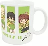09. Shitenhoji Middle School (Retro Art) Mug (full color) "Shin Tennis-no Oji-sama"