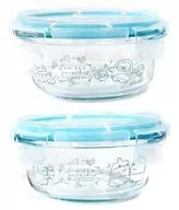 Blue Minna de ことりっ Glass Container Set "Sumicco Gurashi"