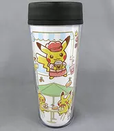 Pikachu Tumbler (Black) "Pocket Monsters Pikachu Sweets by Pokemon Cafe"