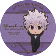 Killua Zoldyck (Mini Character) Coaster "HUNTER×HUNTER ×animatecafe Part 8 : Phantom Brigade, part3" Menu Order Benefits