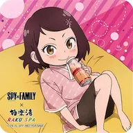 ベッキー・ブラックベル(等身) コースター 「SPY×FAMILY×極楽湯・RAKU SPA 休日EXTRA MISSION お風呂で仲良し家族をアピールせよ」 コラボメニュー注文特典