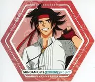 Domon Kashs Memorial Coaster "GUNDAM Cafe Thank You Project" Targeted Products Purchase benefits