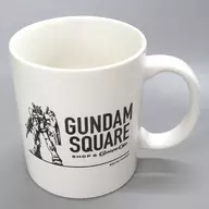 Gundam GUNDAM SQUARE Mug "MOBILE SUIT GUNDAM" Gundam Cafe Osaka Limited