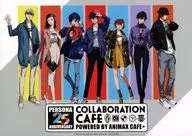 Bonus for visiting "Persona 25th Anniversary Collaboration Cafe powered by Animax Cafe +" Paper Luncheon mat