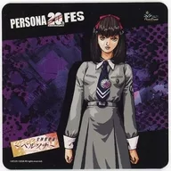 Maki Sonomura (Persona) original coaster "Persona 20th Festival x Pasera Collaboration Cafe" menu order privilege