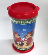 Mickey & Minnie (visita guiada) Souvenir tumbler "Christmas Fantasy 2004" Tokyo Disneyland Limited