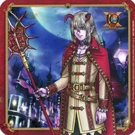 Subaru original coaster "DRAGON QUEST X Online 10th ANNIVERSARY CAFE" drink menu order privilege SQUARE ENIX CAFE limited
