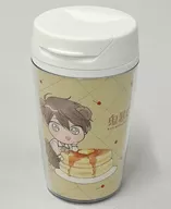 Kaede Gokudera & Keita Shoji Tumbler "Demon Boss, Mr. Gokudera wants to be exposed. ×STELLAMAP CAFE" Pudding a La Mode Premium