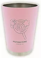 Pink Stainless Steel Tumbler L "Hoshi-no Kirby"