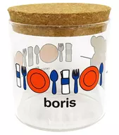 Boris Cork Glass Canister with Lid "Miffy" Taito Online Crane Limited
