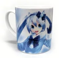 Snow Miku (Fluffy Coat) Mug "SNOW MIKU" Snow Miku Sky Town Limited