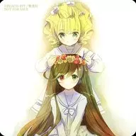 Midori Hoshi Ishi & 雛苺 (ニコイチメイデン ver.) Coaster "Rozen Maiden 20th Anniversary Exhibition" Buyer only lottery C prize