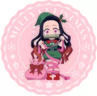 Nezuko Kamado "Demon Slayer: Kimetsu no Yaiba ×ufotable Cafe / Machi ★ Asobi CAFE Christmas Event 2022 Random Acrylic Coaster A"