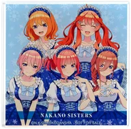 Collection A "Eiga The Quintessential Quintuplets POP UP SHOP vol. 2 in AMNIBUS STORE Drawing illustration snow made ver. trading acrylic coaster" event limited box Purchase benefits